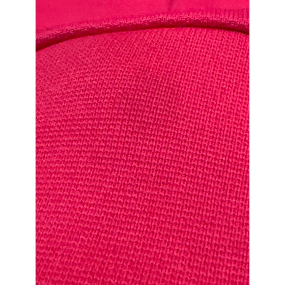 Tibi Midi Red Open Back terry Sweatshirt Dress small - Picture 11 of 14